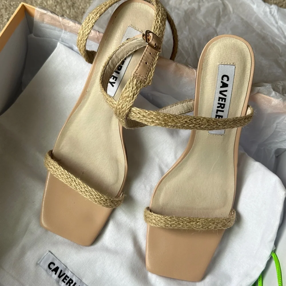 Caverley Jamie Heel Natural - Picture 3 of 8